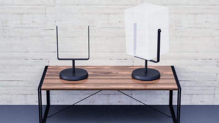 Table stand with cast base MO2